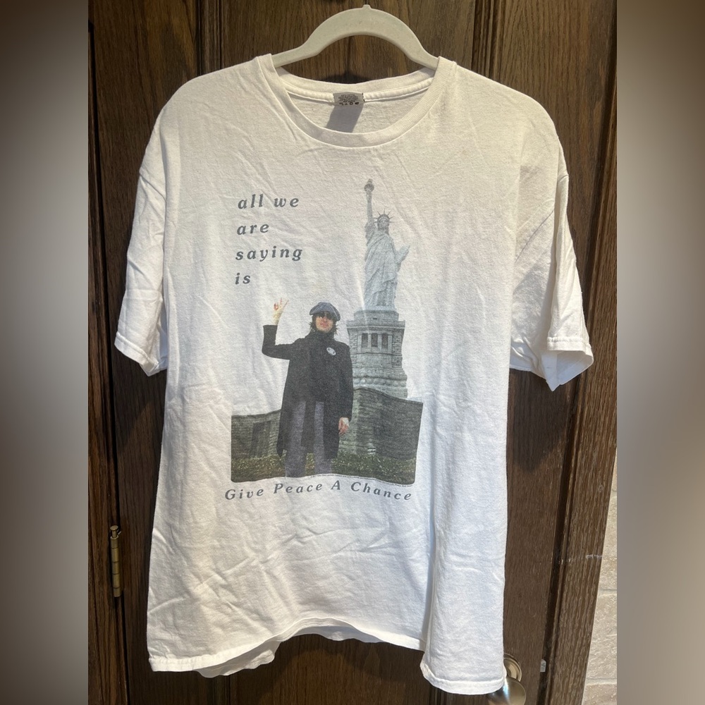 John Lennon graphic tee